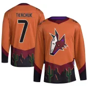 Men's Keith Tkachuk Arizona Coyotes Reverse Retro 2.0 Jersey - Orange Authentic