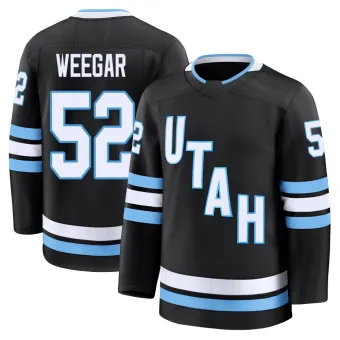 Men's MacKenzie Weegar Utah Mammoth Home Jersey - Black Premium