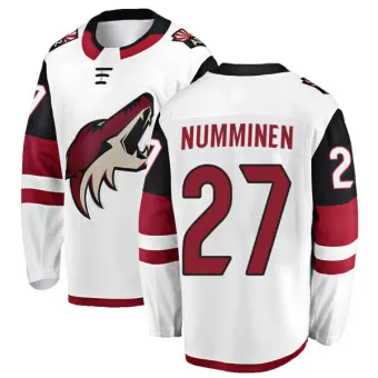 Men's Teppo Numminen Arizona Coyotes Away Jersey - White Authentic