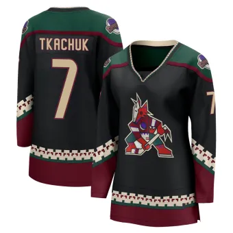 Women's Keith Tkachuk Arizona Coyotes 2021/22 Home Jersey - Black Breakaway