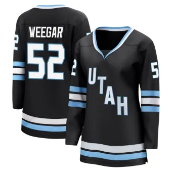 Women's MacKenzie Weegar Utah Mammoth Home Jersey - Black Breakaway
