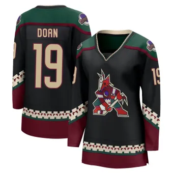 Women's Shane Doan Arizona Coyotes 2021/22 Home Jersey - Black Breakaway