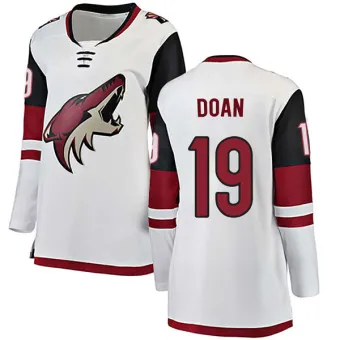 Women's Shane Doan Arizona Coyotes Away Jersey - White Authentic