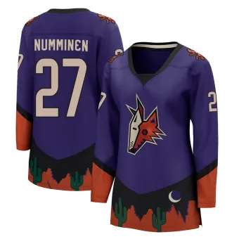 Women's Teppo Numminen Arizona Coyotes 2020/21 Special Edition Jersey - Purple Breakaway
