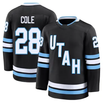 Youth Ian Cole Utah Hockey Club Home Jersey - Black Premium