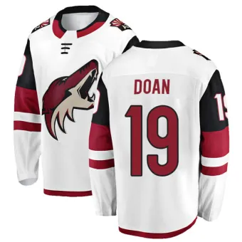 Youth Shane Doan Arizona Coyotes Away Jersey - White Authentic