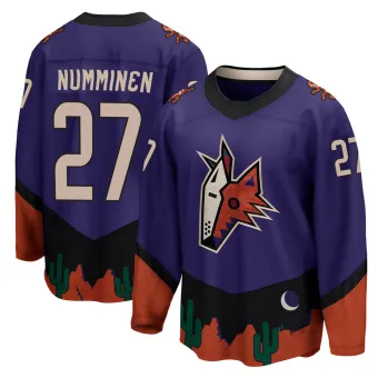 Youth Teppo Numminen Arizona Coyotes 2020/21 Special Edition Jersey - Purple Breakaway