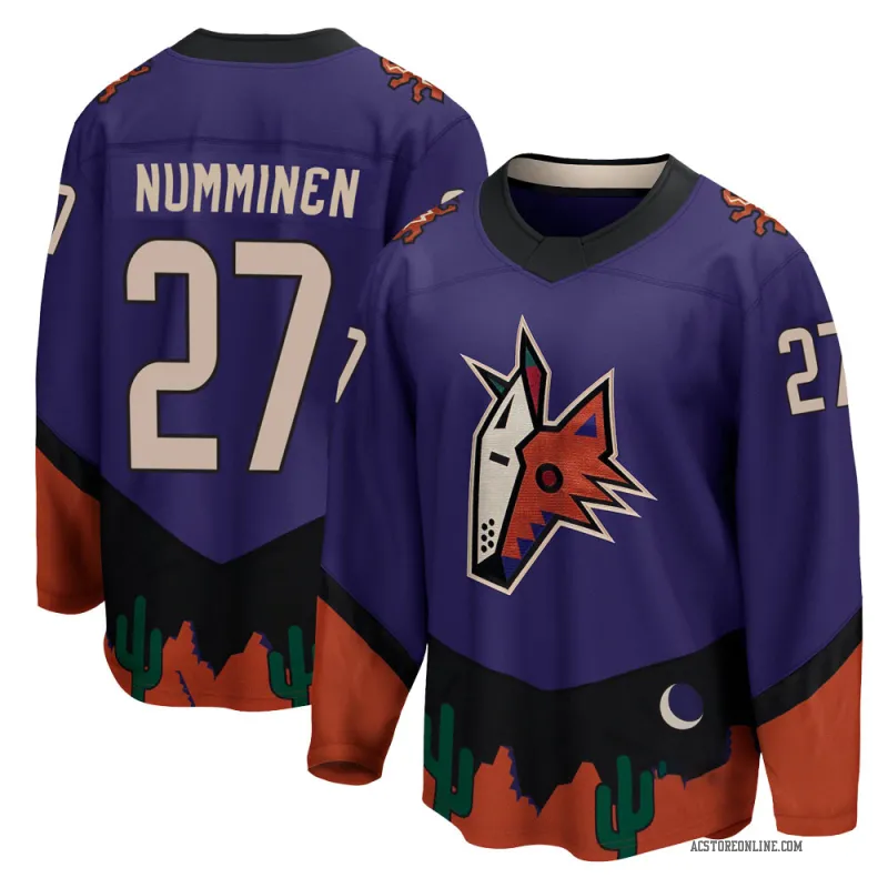 Youth Teppo Numminen Arizona Coyotes 2020/21 Special Edition Jersey - Purple Breakaway